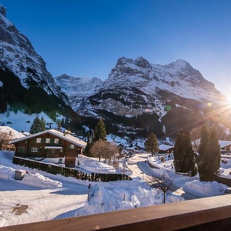 Atemberaubende Sicht Auf Eiger Nordwand Apartment Grindelwald Luaran gambar