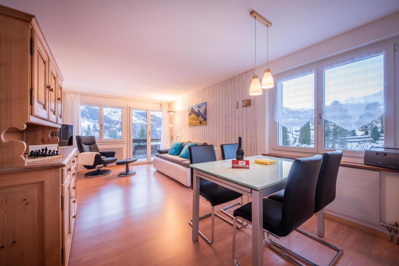 Atemberaubende Sicht Auf Eiger Nordwand Apartment Grindelwald Luaran gambar